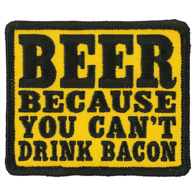 Hot Leathers Beer Bacon Patch - American Legend Rider