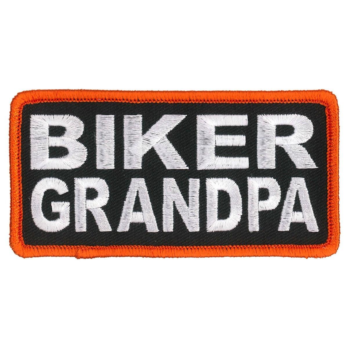 Hot Leathers Biker Grandpa Patch - American Legend Rider