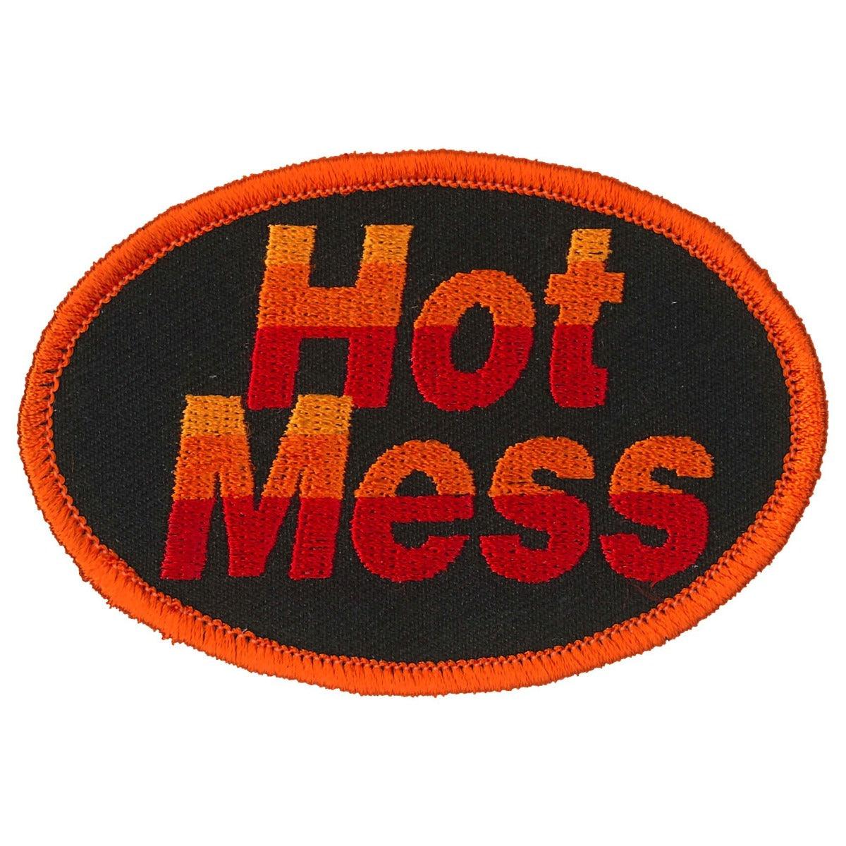 Hot Leathers Hot Mess Patch - American Legend Rider