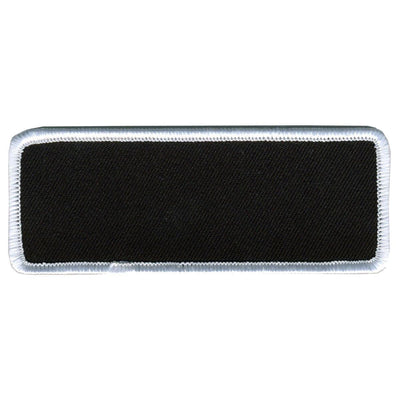 Hot Leathers Blank W/ White Trim 4" X 1.5" Patch - American Legend Rider
