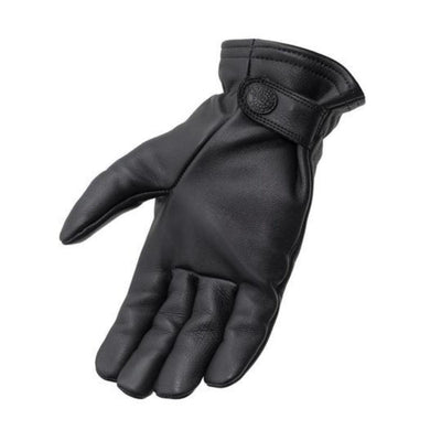 First Manufacturing Pursuit - Men's Motorcycle Gloves With DuPont™ Kevlar™ lined palm, Black - American Legend Rider