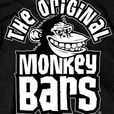 Hot Leathers Men's Official Paul Yaffe's Bagger Nation Monkey Bars Double Sided Black T-Shirt - American Legend Rider