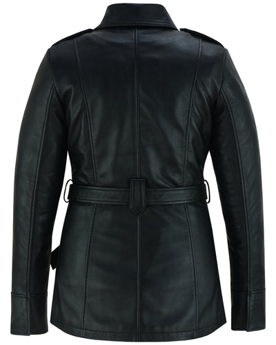 Daniel Smart Women's Leather Jacket Black