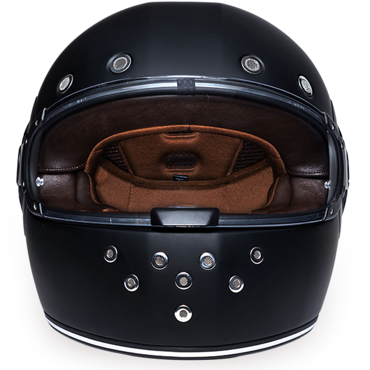 Daytona D.O.T Retro - Dull Black w/Dull Black Accents