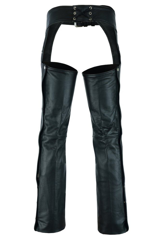 Daniel Smart Tall Classic Leather Chaps with Jeans Pockets