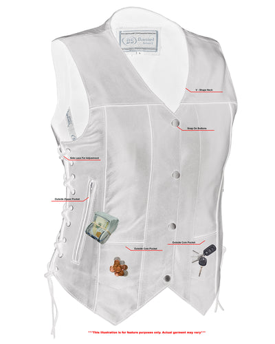 Daniel Smart Women's 6 Pocket Utility Vest