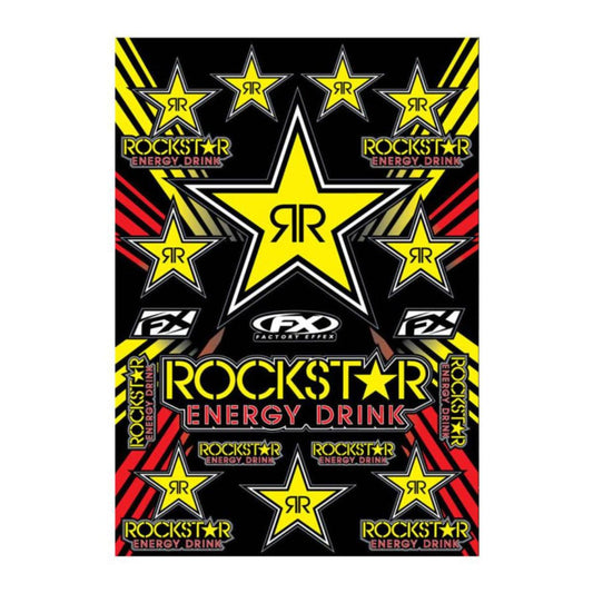 Factory Effex Rockstar Energy Sticker Sheet - American Legend Rider