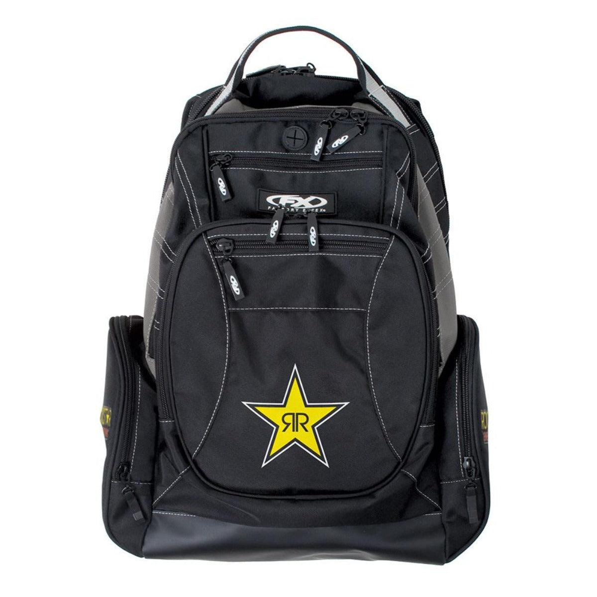 Factory Effex Rockstar Backpack, Black/Gray - American Legend Rider