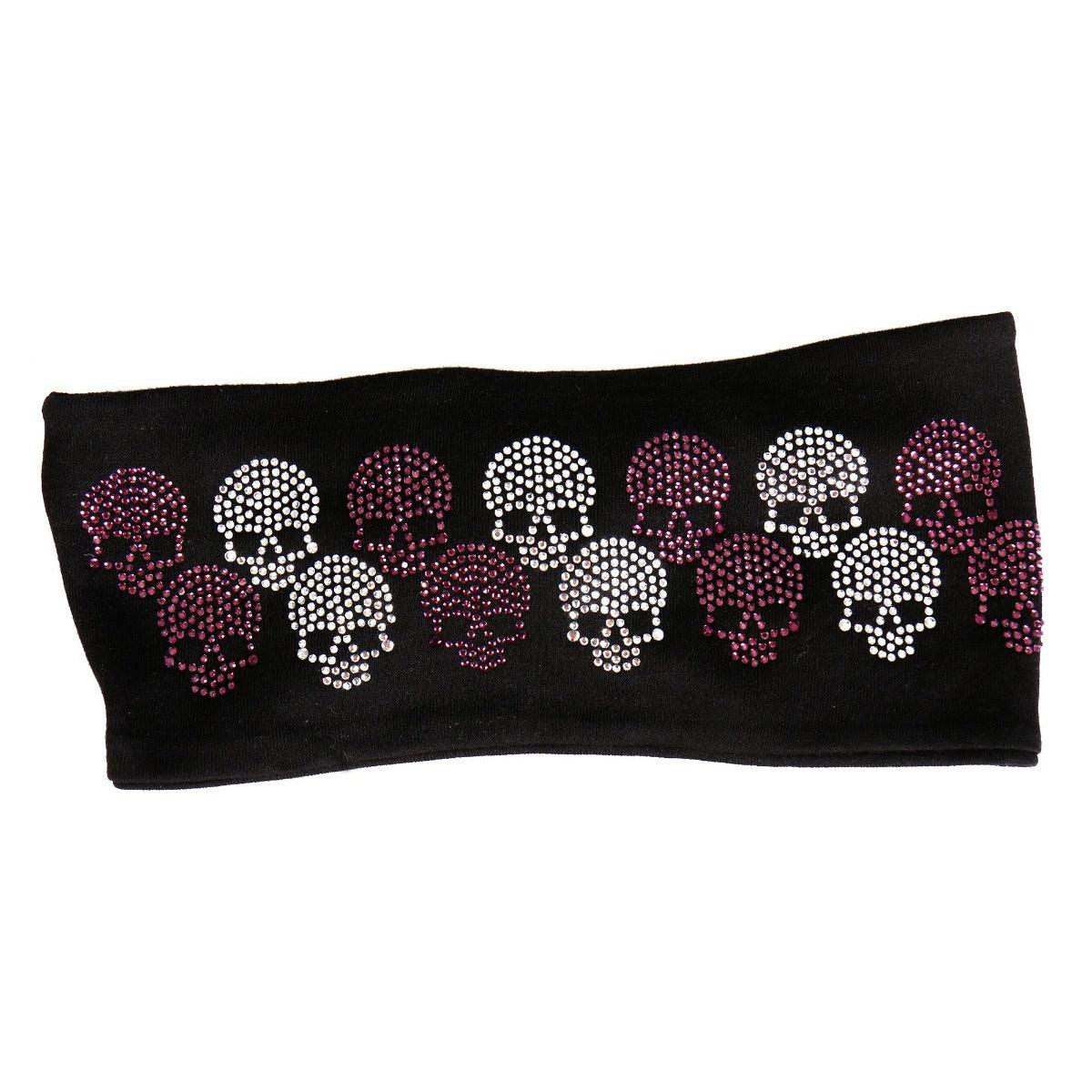 Hot Leathers Original Skull Rows Bling Wrap - American Legend Rider