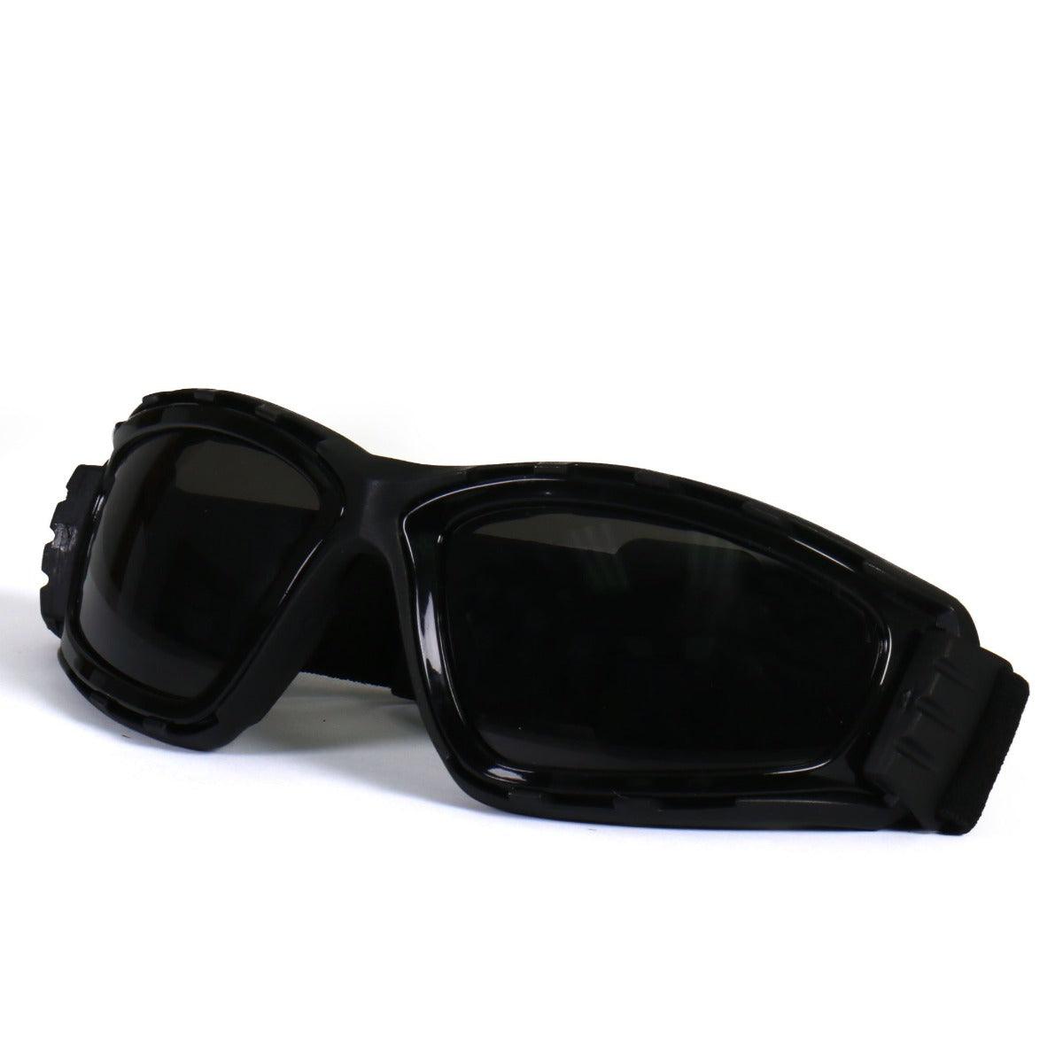 Hot Leathers Safety Shooter Safety Goggles - Smoke Lenses - American Legend Rider