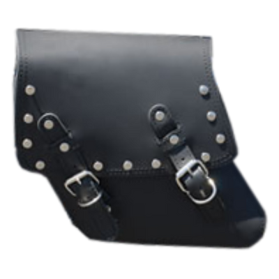 La Rosa Rivets Solo Saddle Bag (Left Side) - American Legend Rider