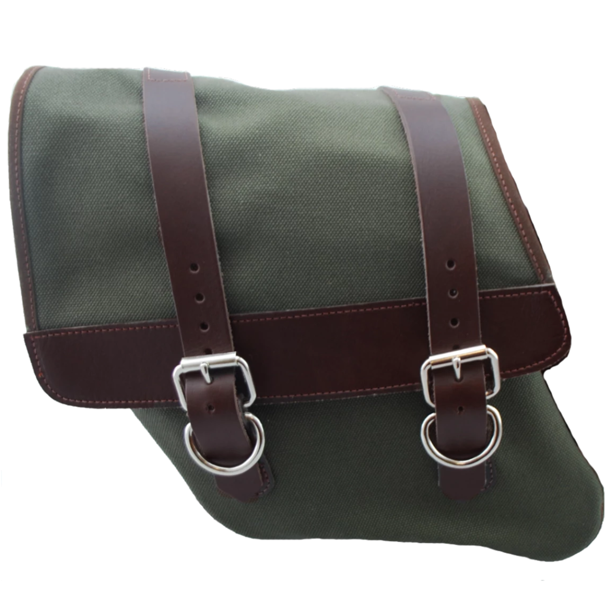 La Rosa HD Dyna Canvas Saddle Bag - American Legend Rider