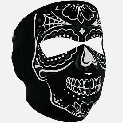 ZANheadgear® Calavera Full Face Mask, Neoprene/Polyester, One Size - American Legend Rider