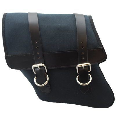 La Rosa HD Dyna Canvas Saddle Bag - American Legend Rider