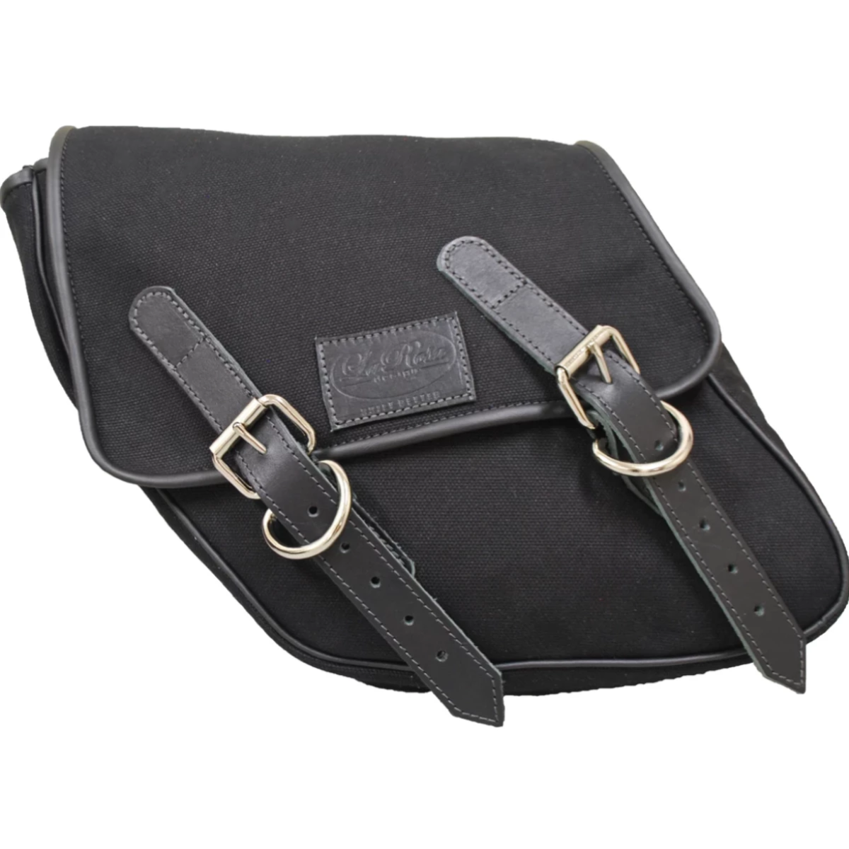 La Rosa Canvas Eliminator Left Side Saddle Bag - American Legend Rider