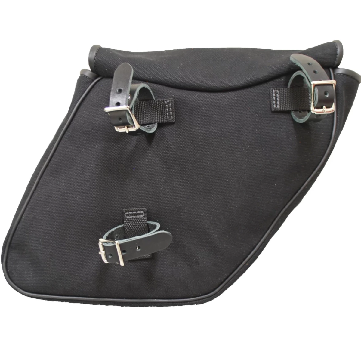 La Rosa Canvas Eliminator Left Side Saddle Bag - American Legend Rider