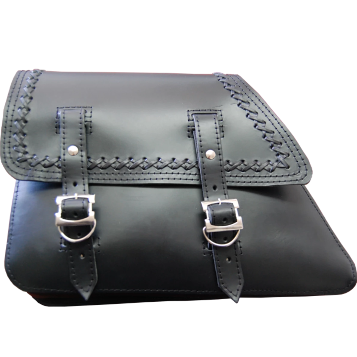 La Rosa Sportster Cross Laced Saddle Bag (Left Side) - American Legend Rider