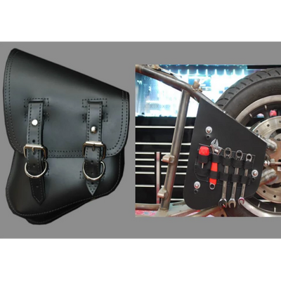 La Rosa All Softail Models Saddle Bag wiith Inside Tool Pouches - American Legend Rider