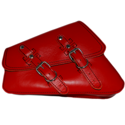 La Rosa Harley-Davidson Sportster Swing Arm Saddle Bag (Left & Right, Various Colors, Leather) - American Legend Rider