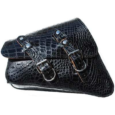 La Rosa Harley-Davidson Sportster Swing Arm Saddle Bag (Left & Right, Various Colors, Leather) - American Legend Rider