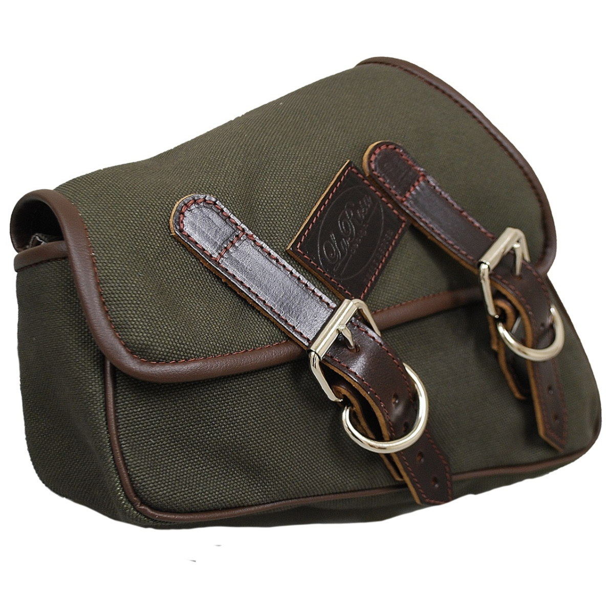 La Rosa HD Sportster Eliminator Canvas Bag (Left Side) - American Legend Rider