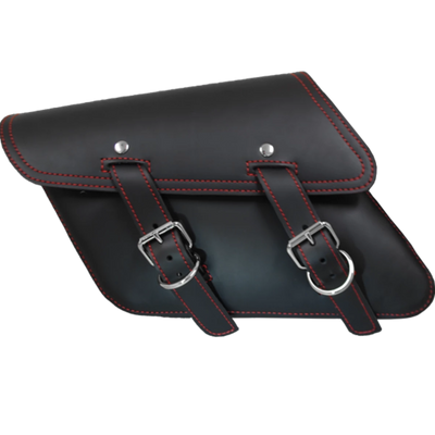 La Rosa Leather Bolt On Swing Arm  Bag (Left Side) - American Legend Rider