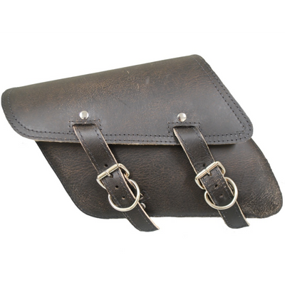 La Rosa Leather Bolt On Swing Arm  Bag (Left Side) - American Legend Rider