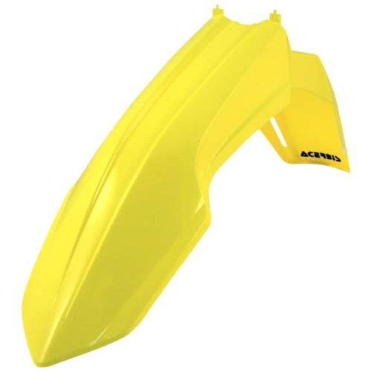 Factory Effex Front Fender Plastic RMZ250 10-18 / RMZ450 08-17 (Yellow) - American Legend Rider