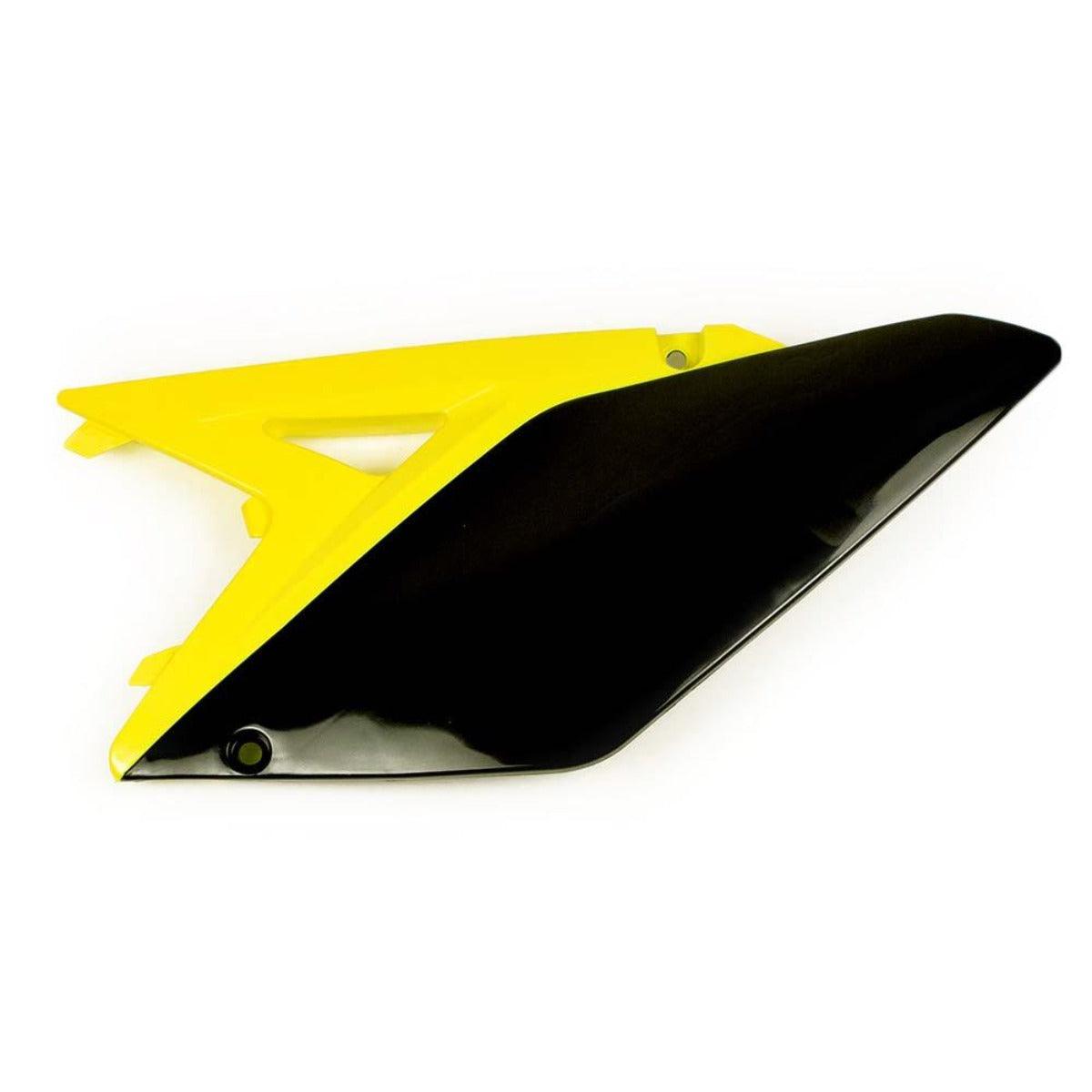 Factory Effex Side Plate Plastic RMZ250 10-18 (Yellow/Black) - American Legend Rider