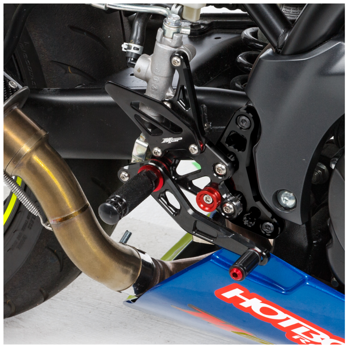 Hotbodies Racing MGP Rearsets for Suzuki SV650/x 2017-21