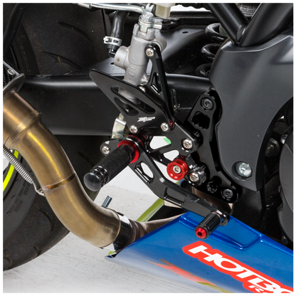 Hotbodies Racing MGP Rearsets for Suzuki SV650/x 2017-21