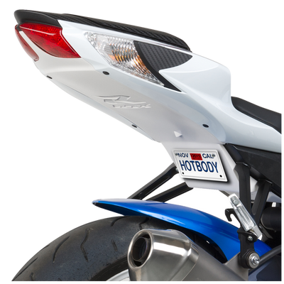 Hotbodies Racing Undertail for Suzuki GSX-R 600/750 2011-2015 & 2017, Pearl Splash White