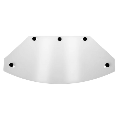 Daytona 5 Snap Tear Off Shield for D.O.T. 3/4 Cruiser Metal Flake Helmets, Clear, Smoke - American Legend Rider