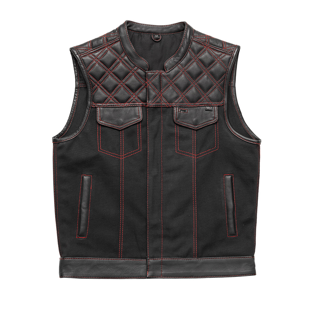 First Manufacturing Hunt Club Vest (Black/Red)