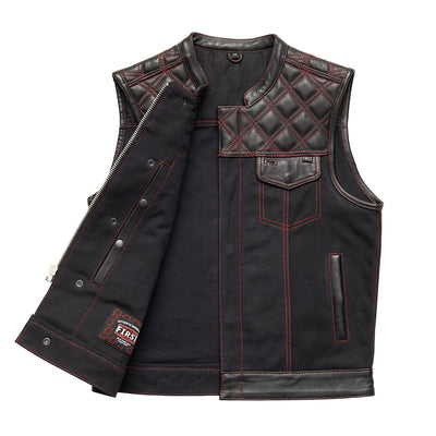 First Manufacturing Hunt Club Vest (Black/Red)