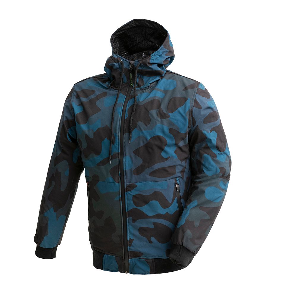 First Manufacturing Reign - Men's Breathable Rain Jacket with Armor