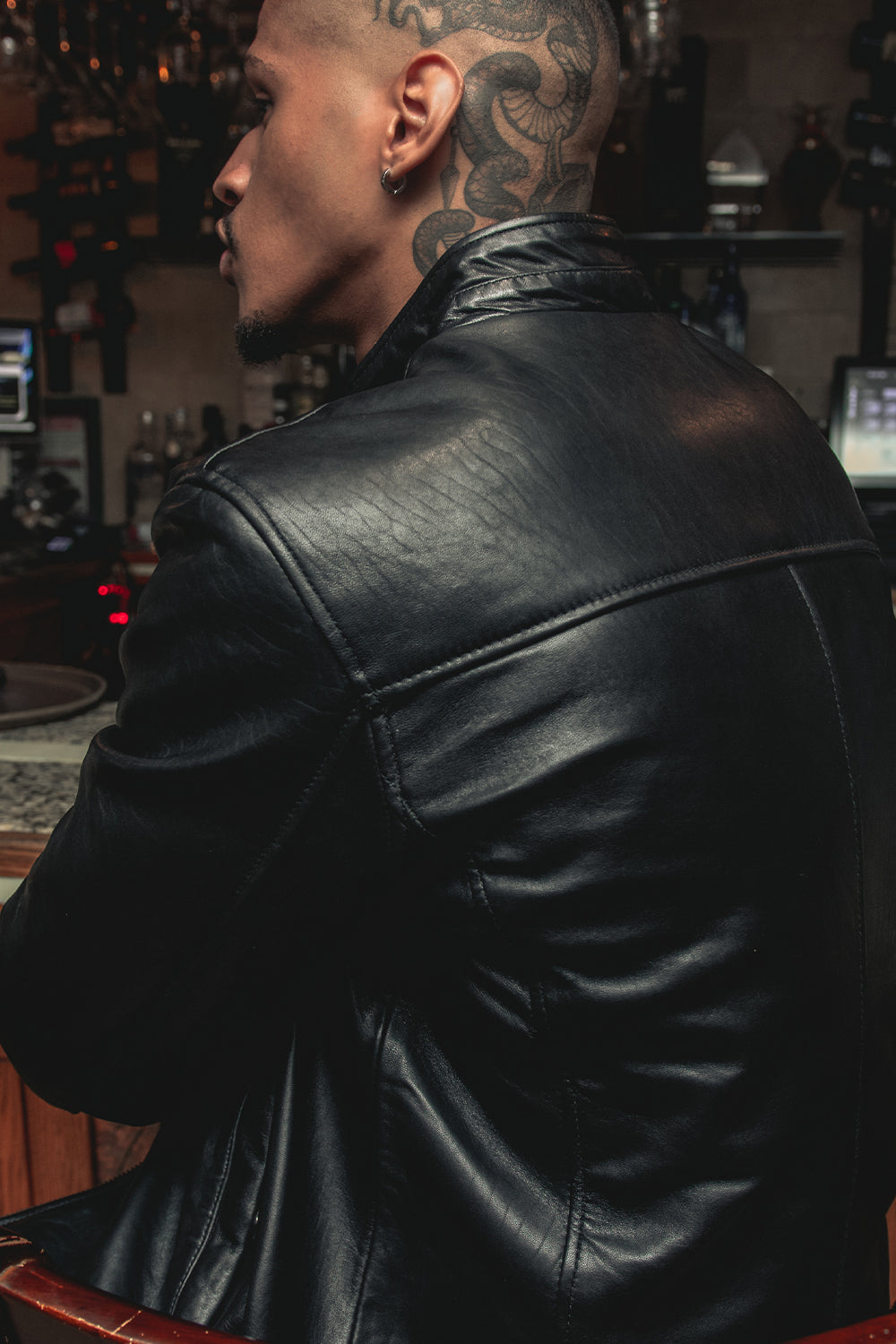 First Manufacturing Zain Men's Leather Jacket