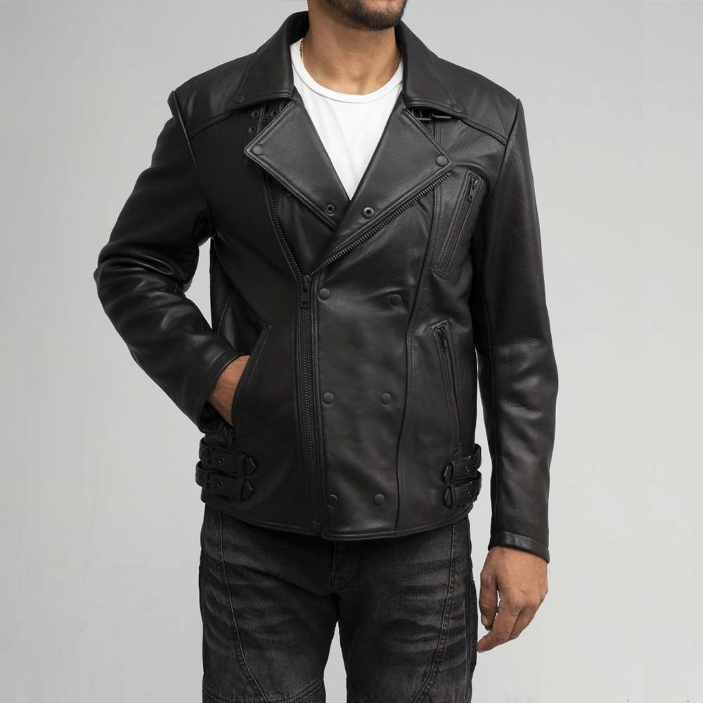 First Manufacturing Domanico Men's Leather Jacket