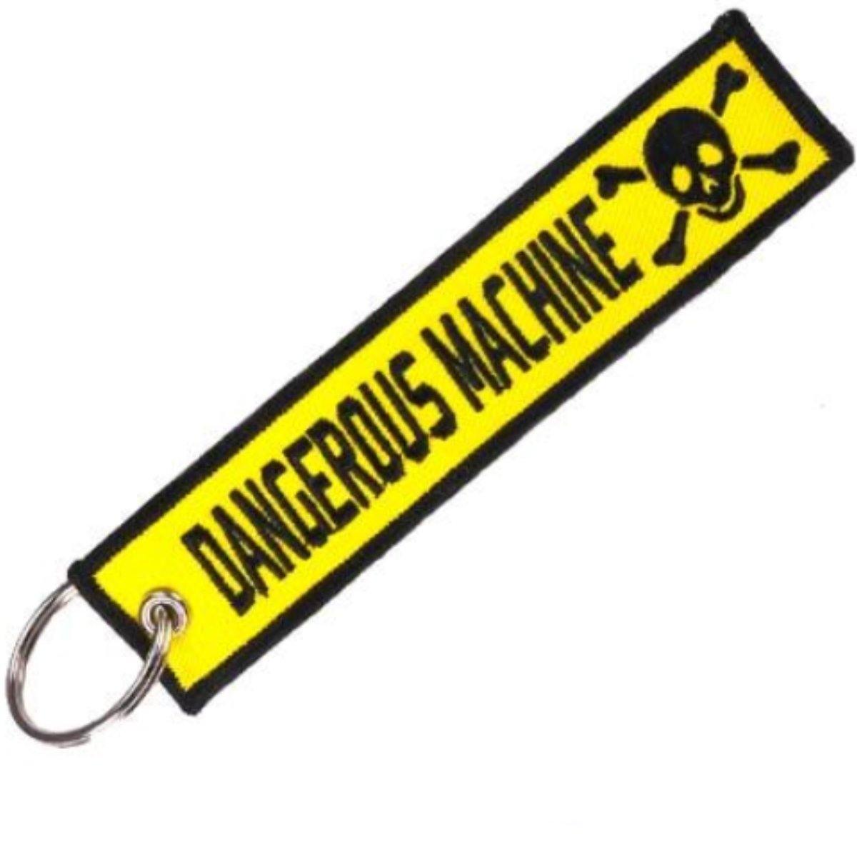 Motorcycle Tag Keychain, Zinc Alloy & Polyester - American Legend Rider