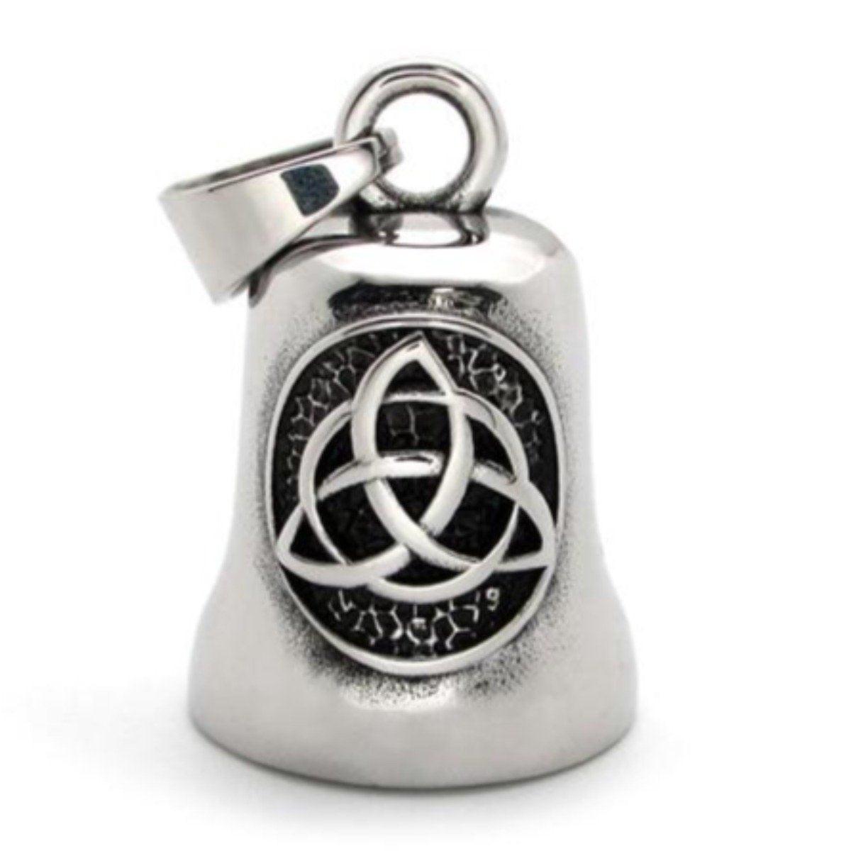 Father & Son Celtic Knot Gremlin Bell with This Bike Protected by the Good Lord Bell Bundle - American Legend Rider