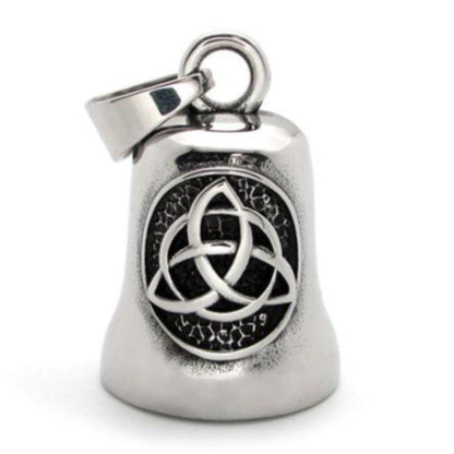 Father & Son Celtic Knot Gremlin Bell with This Bike Protected by the Good Lord Bell Bundle - American Legend Rider