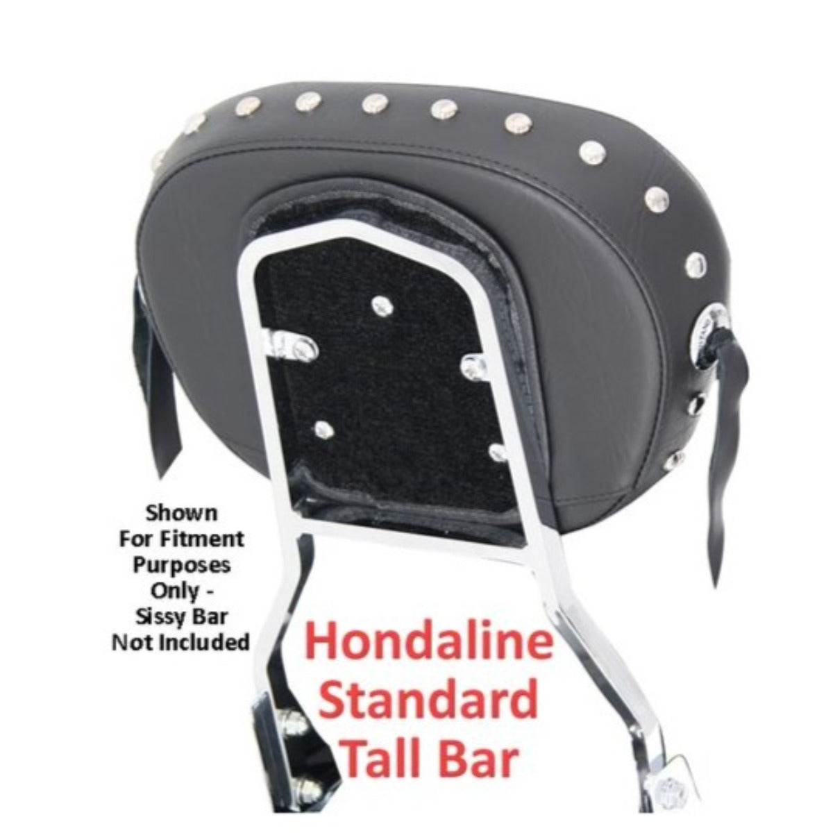 Mustang Sissy Bar Pad for Hondaline Standard Tall Sissy Bar