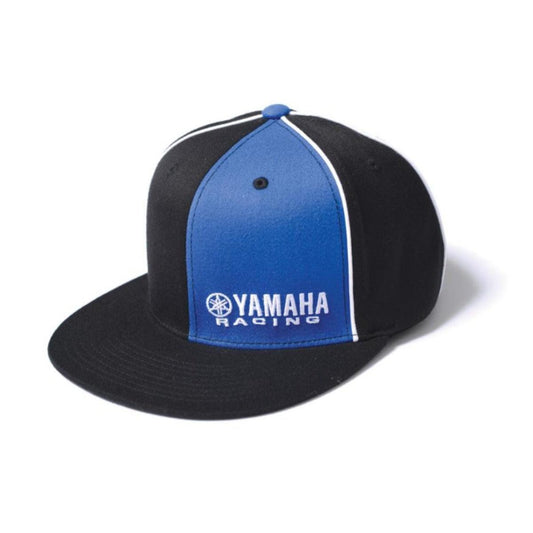 Factory Effex Yamaha Racing Flex-Fit Hat, Black/Blue - American Legend Rider