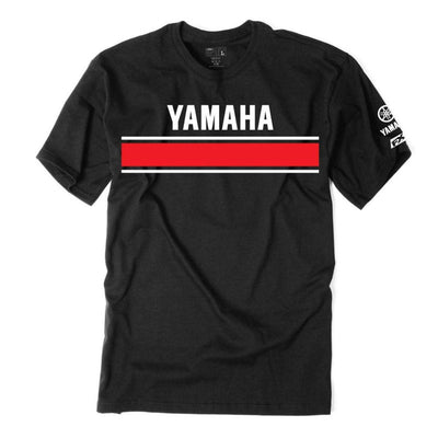 Factory Effex Men's Yamaha Retro T-Shirt, Black - American Legend Rider