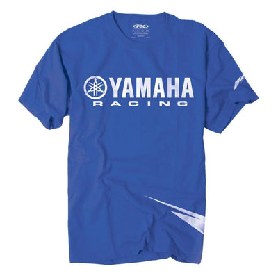 Factory Effex Men's Yamaha Racing Strobe T-Shirt, Royal Blue - American Legend Rider