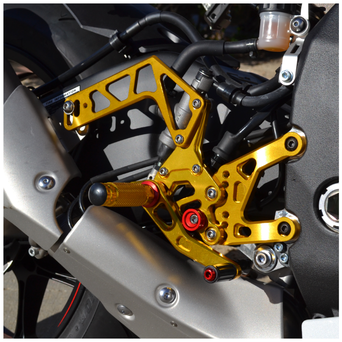 Hotbodies Racing MGP Rearsets for Yamaha YZF-R1 2015-19