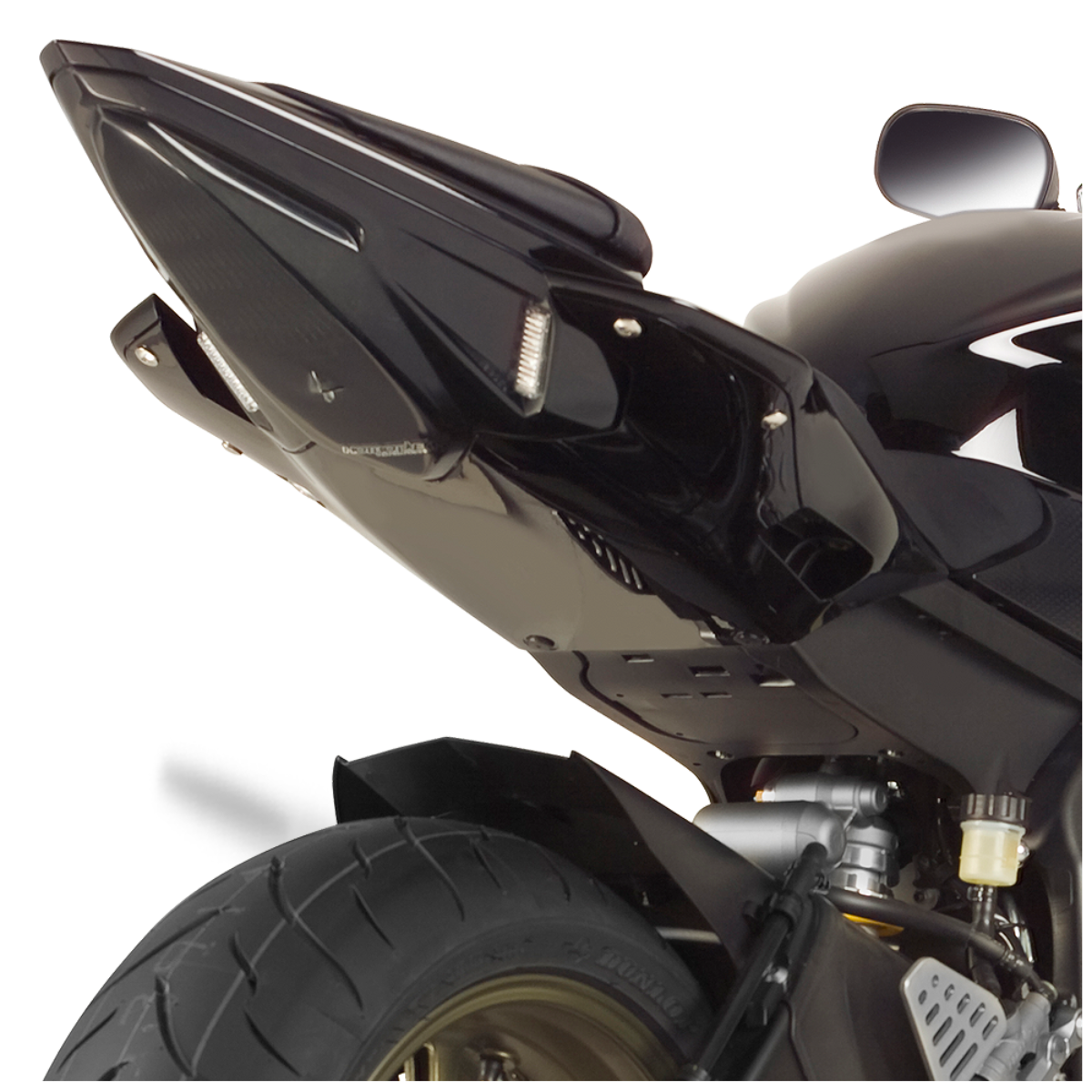 Hotbodies Racing Undertail for Yamaha YZF-R6 (13-14, 16'), Matte Gray Metallic